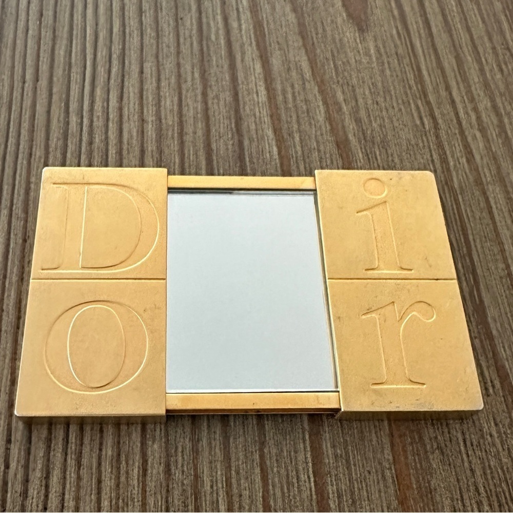 Vintage Christian Dior Sliding Compact Mirror